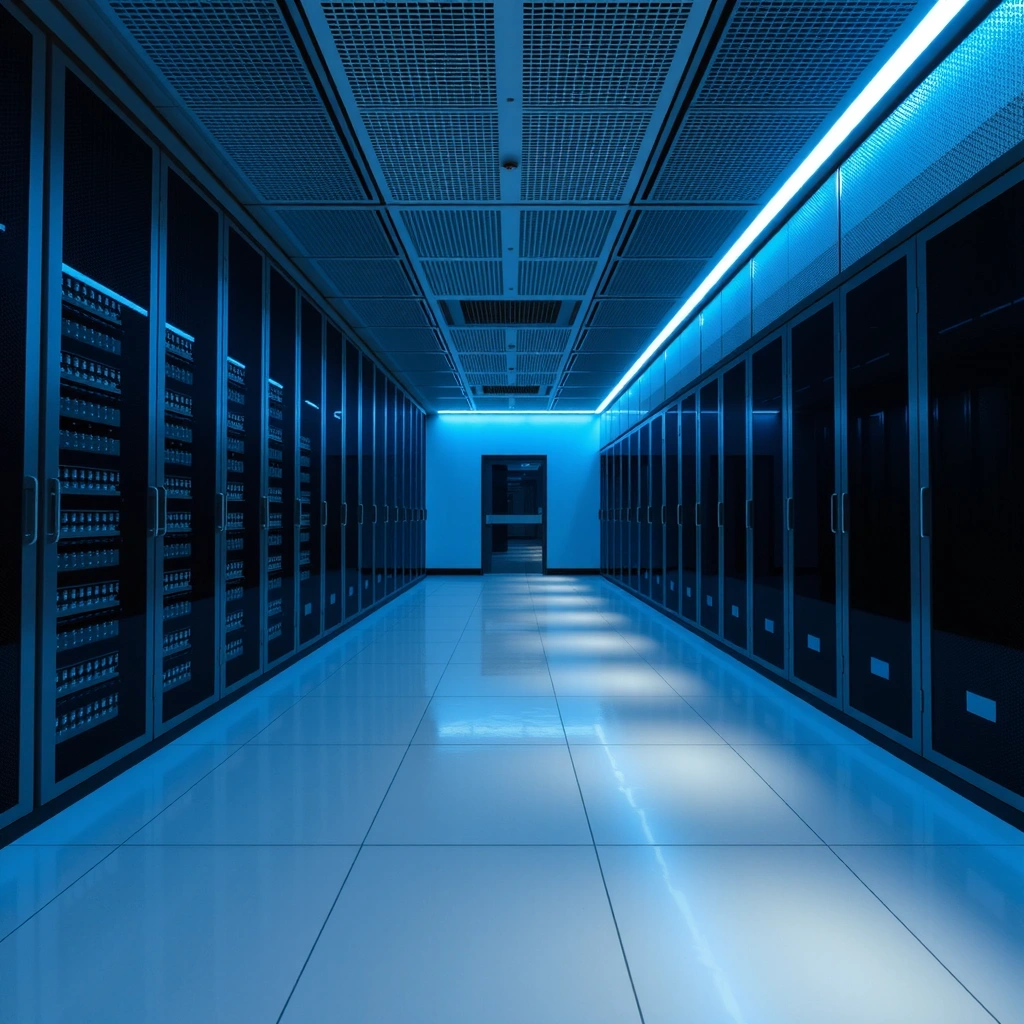 Data center hallway